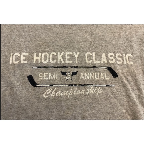 Men's Long Sleeve Hockey T Shirt- Sz XL - Picture 2 of 6